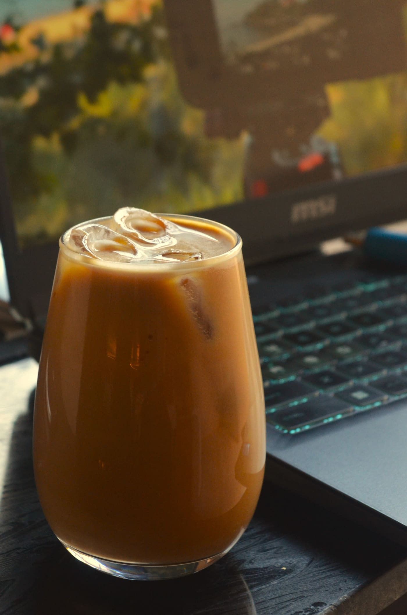Iced latte